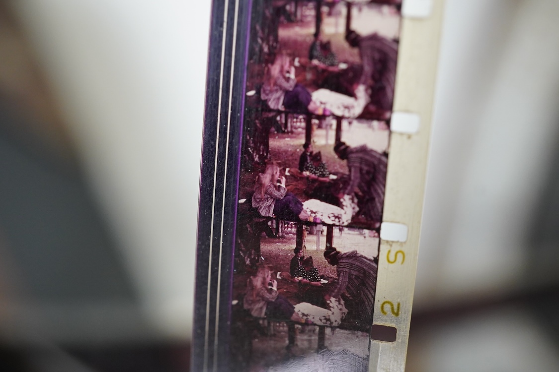 Two 32mm cinema film reels, understood to relate to a documentary regarding the Monterey Music Festival and possibly containing rare footage of Jimi Hendrix